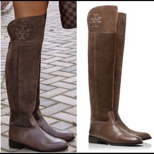 Tory Burch Over The Knee Simone Boots